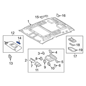 Toyota OE - Sun Visor Light Bulb