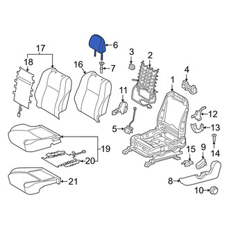 Toyota OE - Front Right Headrest