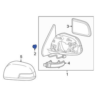 Toyota OE - Rear Bumper Cover Nut