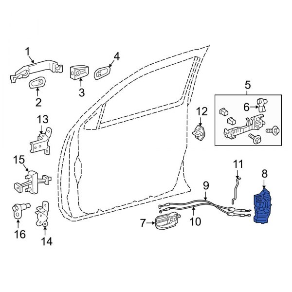 Door Latch Assembly