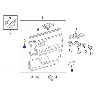Toyota OE - Cowl Cover Clip