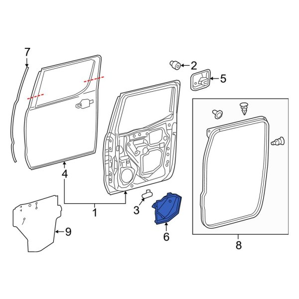 Door Access Cover