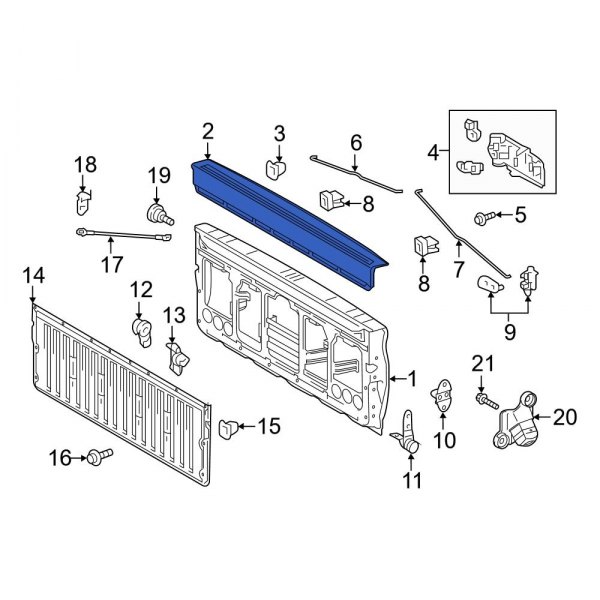 Tailgate Molding