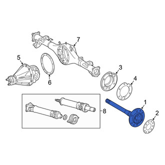 Toyota OE - Rear Drive Axle Shaft