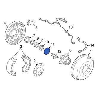 Toyota OE - Drive Axle Shaft O-Ring