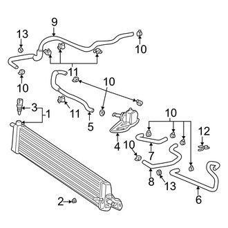 Toyota OE - Cooling - Radiator & Components (Electric, Inverter)