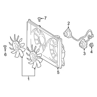Toyota OE - Cooling Fan