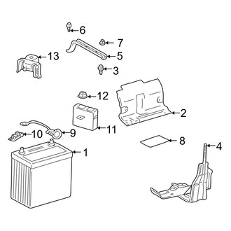 Toyota OE - Electrical - Battery (Conventional)