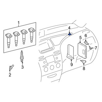 Toyota OE - Ignition Knock (Detonation) Sensor