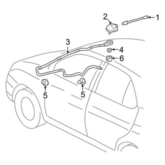 Toyota OE - Electrical - Antenna