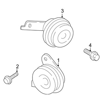 Toyota OE - Electrical - Horn