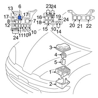 Toyota OE - Headlight Relay