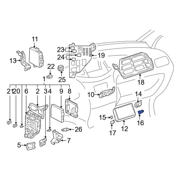 Engine Control Module (ECM) Bracket