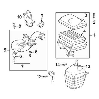 Toyota OE - Engine / Transaxle - Air Intake