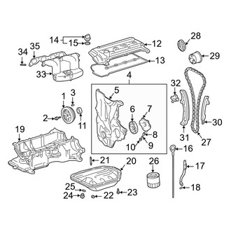 Toyota OE - Engine / Transaxle - Engine Parts