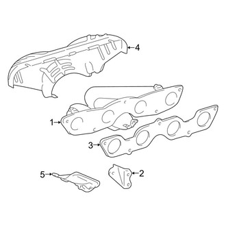 Toyota OE - Exhaust System - Manifold