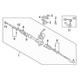 Toyota OE - Steering Gear & Linkage