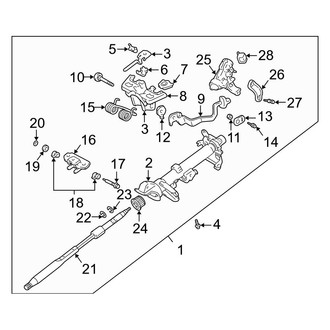 Toyota OE - Steering Column Assembly