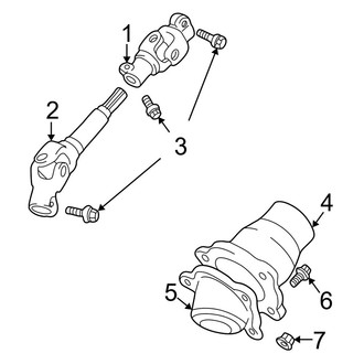 Toyota OE - Steering Column - Lower Components