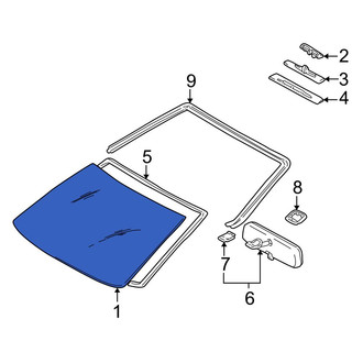 Toyota OE - Front Windshield
