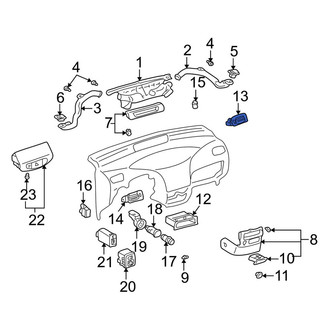 Toyota OE - Right Dashboard Air Vent