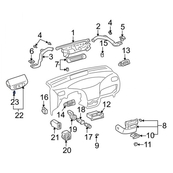 Instrument Panel Light Bulb