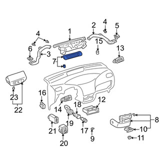 Toyota OE - Upper Instrument Panel Trim Panel