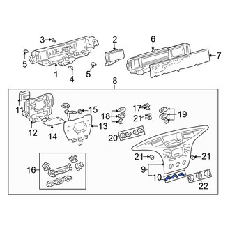Toyota OE - Instrument Panel Lens