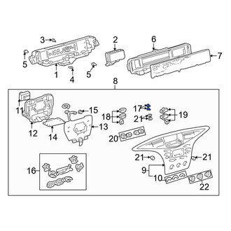 Toyota OE - Radio Knob
