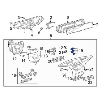 Toyota OE - Radio Knob