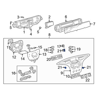 Toyota OE - Radio Knob
