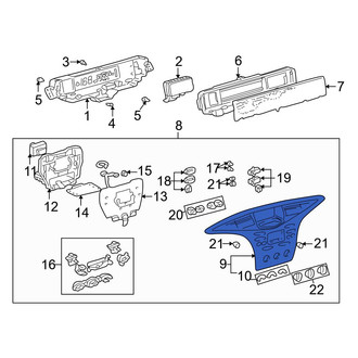 Toyota OE - Instrument Panel Cover