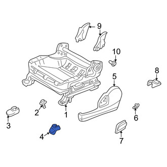 Toyota OE - Right Inner Seat Track Cover