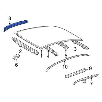 Toyota OE - Left Inner Roof Side Rail