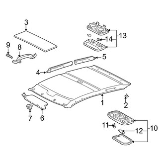 Toyota OE - Roof - Interior Trim