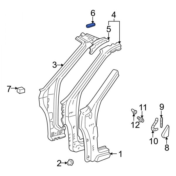 Body A-Pillar Insulator