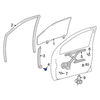 Toyota OE - Wiper Arm Nut