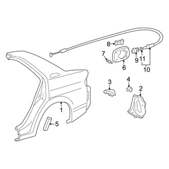 Toyota OE - Quarter Panel & Components