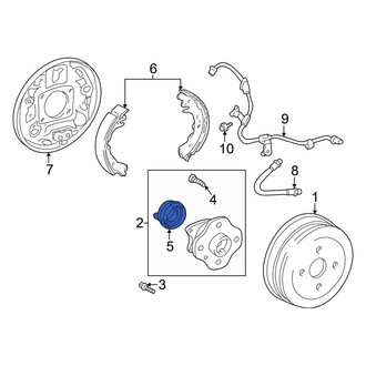 Toyota OE - Rear ABS Wheel Speed Sensor