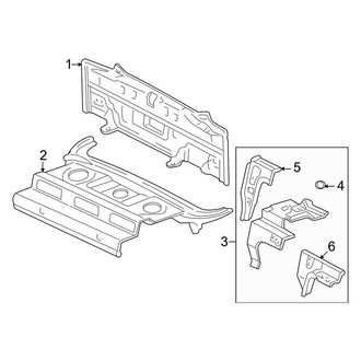 Toyota OE - Rear Body & Floor - Rear Body