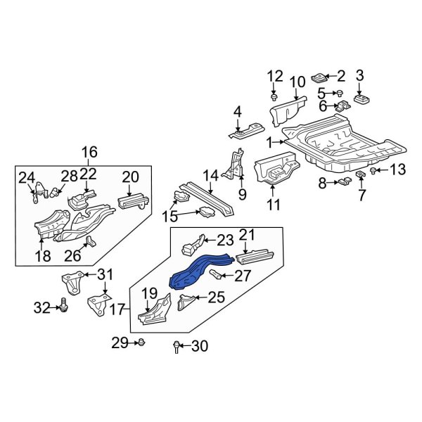 Frame Side Member Assembly