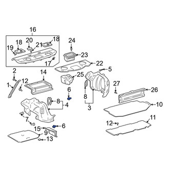 Toyota OE - Hood Seal Clip