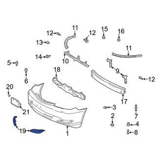 Toyota OE - Front Jack Plug Cover