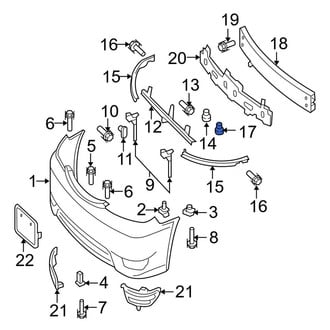 Toyota OE - Wiper Arm Nut