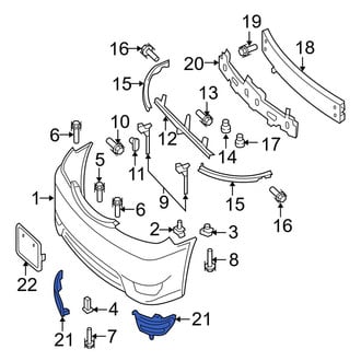 Toyota OE - Front Jack Plug Cover