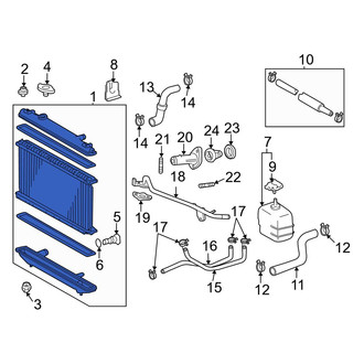 Toyota OE - Radiator