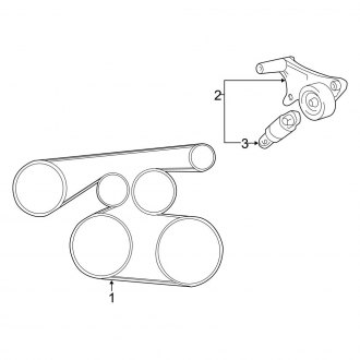 toyota camry 2003 serpentine belt