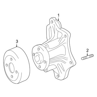 Toyota OE - Cooling - Water Pump (2.4L)