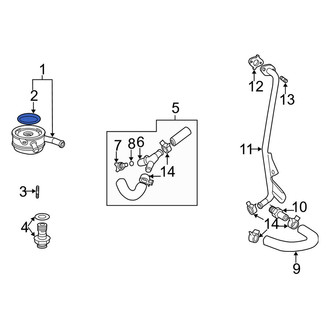 Toyota OE - Engine Oil Cooler Gasket
