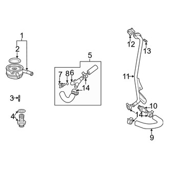 Toyota OE - Cooling - Engine Oil Cooler (2.4L)